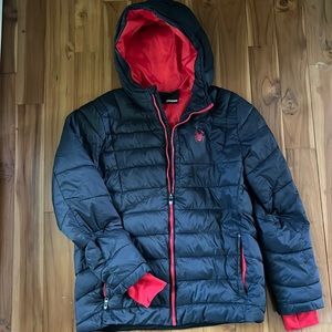 Spider winter puffer jacket, boys